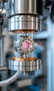 Quantum processor emitting glowing energy