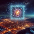 Quantum Space space containing the fundamental building bloks