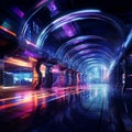 Quantum Station: The Interdimensional Railway Hub Royalty Free Stock Photo