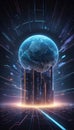 QuantumQuotient: A 3D Odyssey into Data Innovation. AI generate