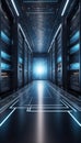 QuantumQuotient Dreamscape: 3D Odyssey into Data\'s Future. AI generate