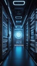 QuantumQuotient Dreamscape: 3D Utopia in Data\'s Tomorrow. AI generate