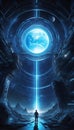QuantumQuotient Expedition: DataEclipse\'s Trailblazing Odyssey. AI generate