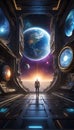 QuantumQuotient Quest: Tomorrow\'s DataEclipse Journey. AI generate