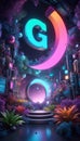 QuantumQuotient\'s Data Ballet: A 3D Extravaganza. AI generate