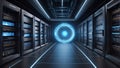 QuantumQuotient\'s Data Illumination: Shaping the Future Light. AI generate