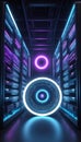 QuantumQuotient\'s Velocity Vortex: A 3D Data Odyssey. AI generate