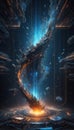 QuantumQuotient Unleashed: 3D Velocity of Innovation. AI generate