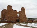 Quarai Mission Ruinen in Salinas Pueblo Missions National Monument Royalty Free Stock Photo