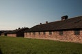 Quarantine block, Auschwitz concentration camp Royalty Free Stock Photo
