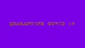 Quarantine Covid 19 fire text effect violet background Royalty Free Stock Photo