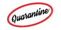 Quarantine rubber stamp