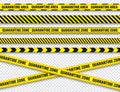 Quarantine zone warning tape. Novel coronavirus outbreak. Global lockdown. Coronavirus danger stripe. Police attention