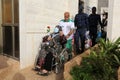 632 of the quarantined Palestinian people, returned their homes after completing their 21-day quarantine process as part of the pr