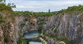 Quarry and America near Prague