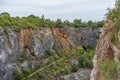 Quarry and America near Prague