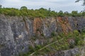 Quarry and America near Prague