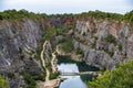 Quarry and America near Prague