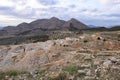 Quarry in Atarfe near Granada, Andalucia, Spain Royalty Free Stock Photo