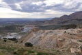 Quarry in Atarfe near Granada, Andalucia, Spain Royalty Free Stock Photo