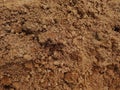 Quarry red sand Royalty Free Stock Photo