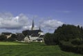 The Saint Stephanus church in Lontzen, municipality in Belgium Royalty Free Stock Photo