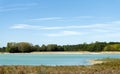 Pond and quarrying in ÃÅ½le de france region