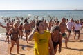 people wait for first dive of new year