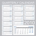 Quarter calendar