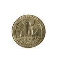 Quarter dollar coin