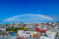 Quarter of the rainbow and Yokohama large