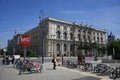 Quartier Museum Square, Vienna City, Austria - 05 May 2023 Royalty Free Stock Photo