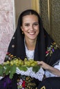 QUARTU S.E., ITALY - September 17, 2016: Parade of Sardinian costumes and floats for the grape festival in honor of the