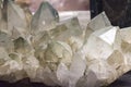 Quartz calcite mineral Royalty Free Stock Photo
