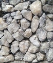The quartz crystal pebble rock hill, background textures