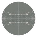 Quartz gray round seamless ceramic mosaic tile and pattern useful as background or texture