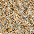 Quartz sand. Seamless square texture tile ready. Royalty Free Stock Photo