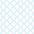 Quatrefoil classic net pattern. Royalty Free Stock Photo