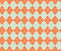 Quatrefoil pattern, argyle seamless background