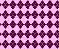 Quatrefoil pattern, argyle seamless background.