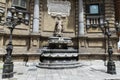 Quattro Canti in Piazza Vigliena of Palermo, Sicily, Italy