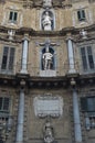 Quattro Canti, Piazza Vigliena Palermo Sicily Italy 