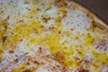 Quattro formaggio - italian pizza with four sorts of cheese