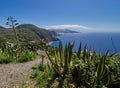 Quattrocchi seascape in Lipari, Aeolian islands, Sicily, Italy Royalty Free Stock Photo