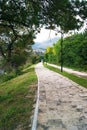 Quay in the city of Trebinje