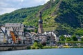 Quay in Cochem at Mosel river