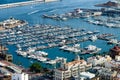 Quay and port of Alicante, Spain Royalty Free Stock Photo