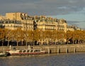 Quay of river Seine, Paris, France Royalty Free Stock Photo