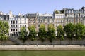 Quay of Seine in Paris Royalty Free Stock Photo