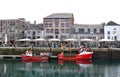 The quay side at Sutton Harbour, Plymouth, UK